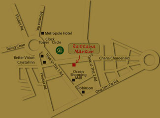 Rattana Mansion (Phuket) Map